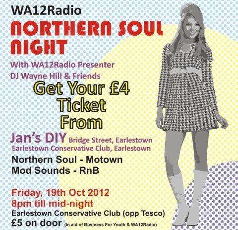 charity northern soul / motown night