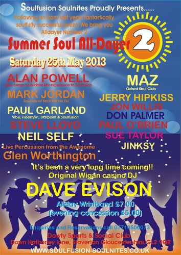 soulfusion summer alldayer!!