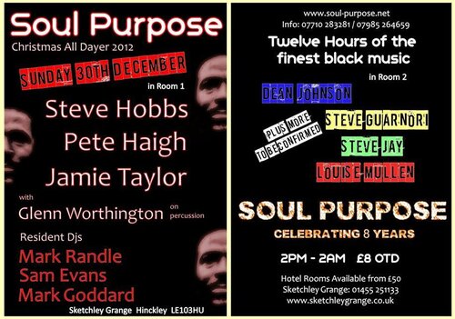 soul purpose xmas all dayer 2012