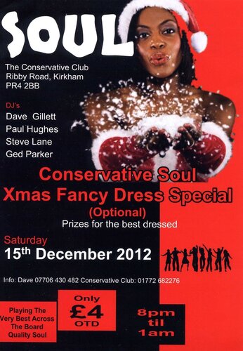 conservative soul xmas fancy dress special