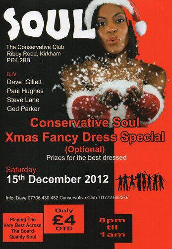 conservative soul - xmas fancy dress special 2012