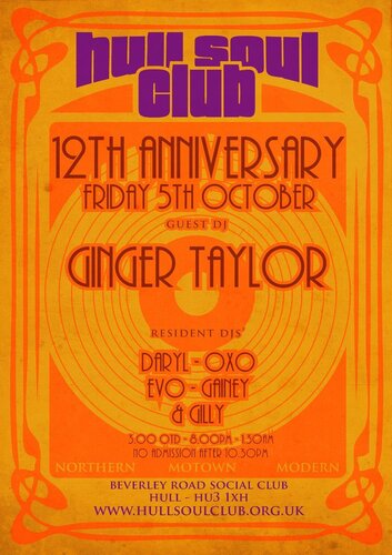 hullsoulclubflyer12th anniversary