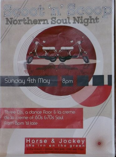 scoot 'n' scoop, northern soul @ the horse & jockey