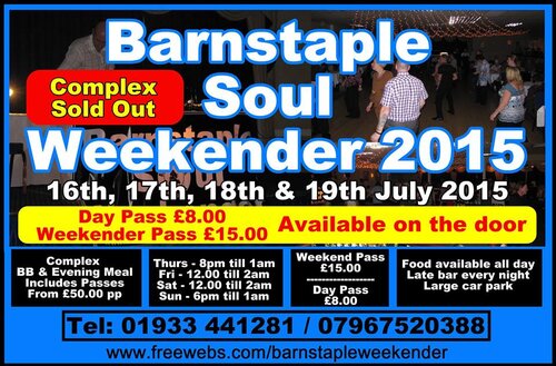 barnstaple soul weekender 2015