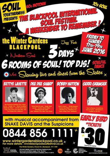 the blackpool international soul festival