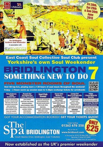 bridlington soul weekender 2013