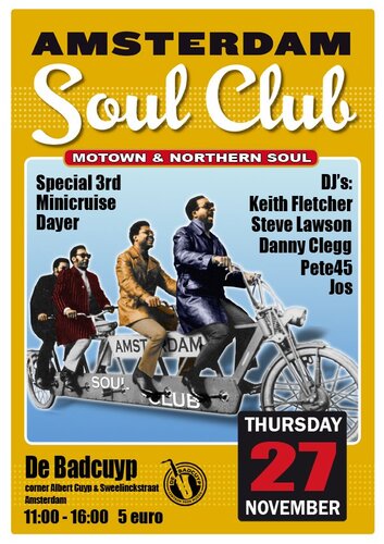 amsterdam soul club dayer 27 november 2014