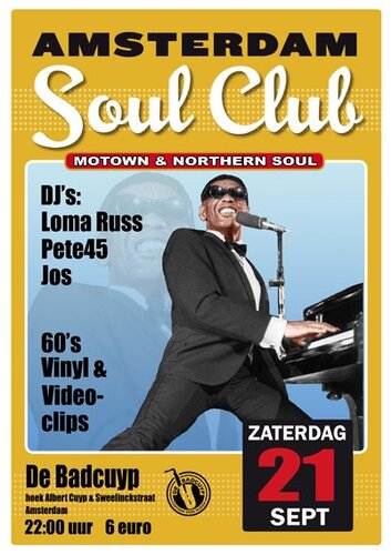 amsterdam soulclub 21 sept 2013