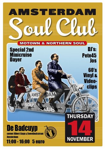 amsterdam soul club dayer 14th november