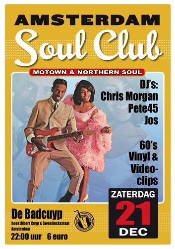 amsterdam soul club 21 december 2013