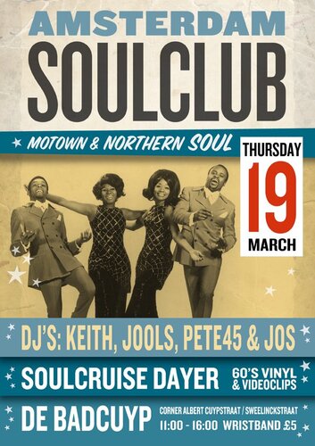 amsterdam soul club 19-3-2015