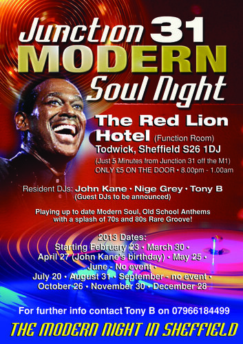 sheffields modern soul night !!