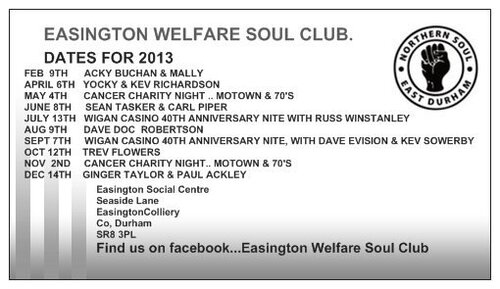 easington dates