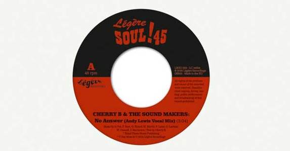 Cherry B & The Sound Makers: No Answer (Andy Lewis Mix) magazine cover