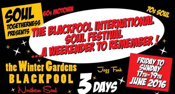 The Blackpool International Soul Festival magazine cover