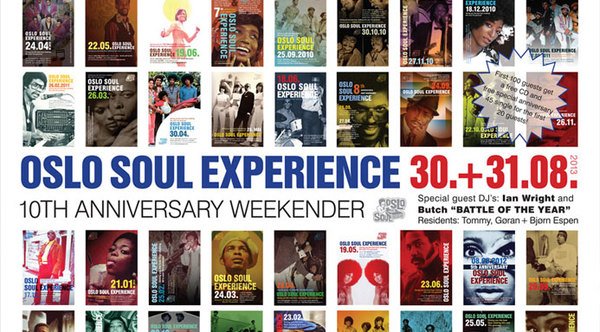 Oslo Soul Experience - 10 Years Anniversary - 30/31 August 2013 magazine cover