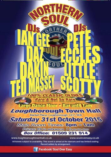 loughborough town hall saturday 31st october