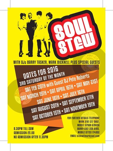 soul stew manchester new soul night feb 20th 2016