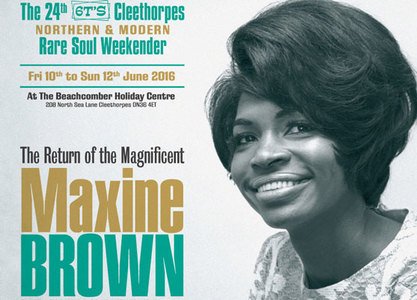 Cleethorpes 2016 - Maxine Brown Announced For The 2016 Weekender magazine cover