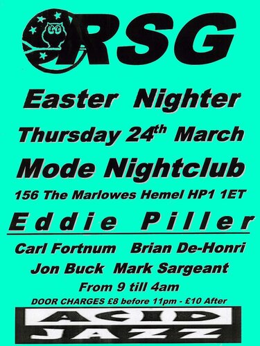 rsg easter nighter