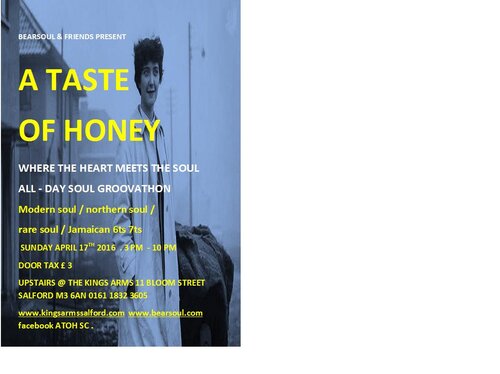 a taste of honey sunday april 17th