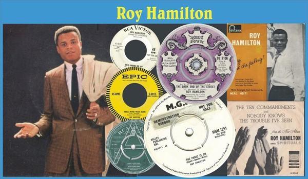 HOF: Roy Hamilton - Male Vocalist Inductee magazine cover