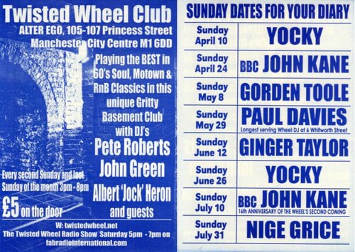 twisted wheel club@alter ego