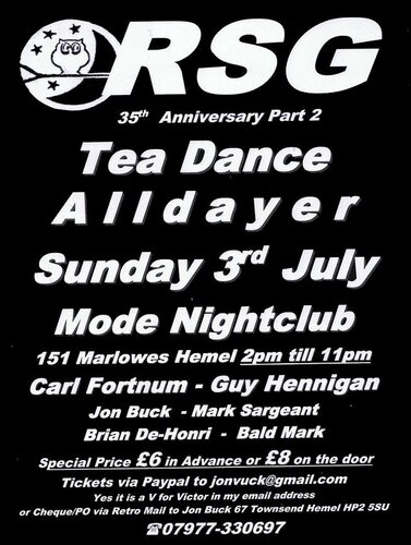 rsg alldayer sunday 3rd july 35th anniversary part 2