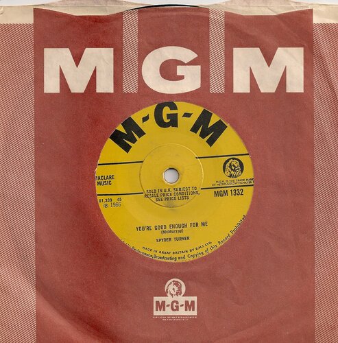 spyder turner your good enough for me mgm1332 1966.jpg