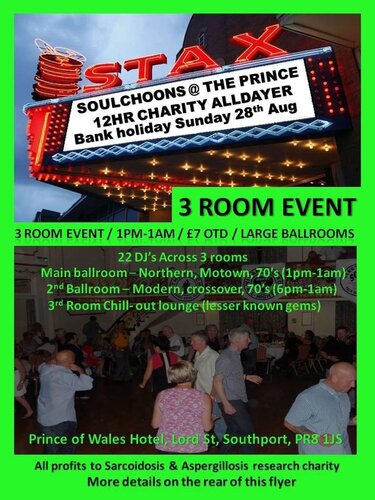 soulchoons charity alldayer