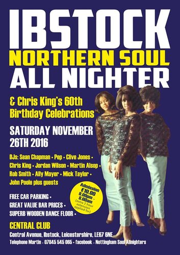 ibstock northern soul allnighter