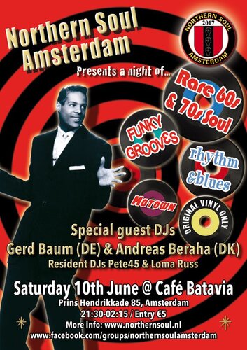 northern soul amsterdam: june 2017