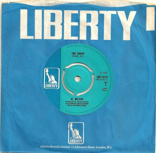 al wilson the snake liberty lbf15121 1968