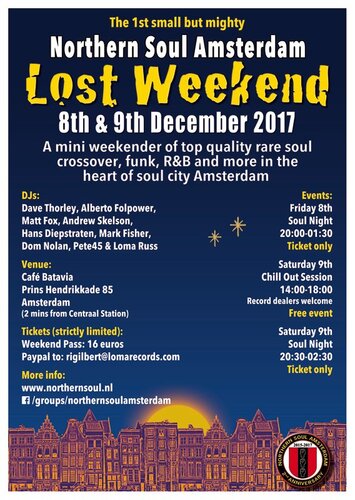 northern soul amsterdam mini weekender