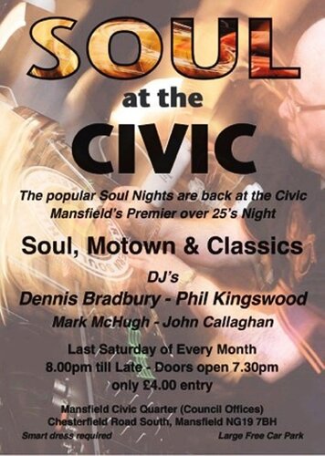 Mansfield Civic Quarter Soul Night