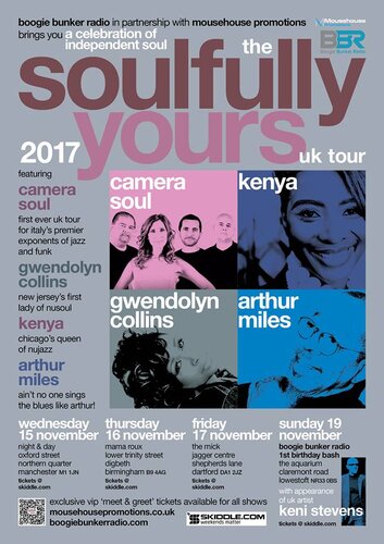 Soulfully Yours Tour November 2017