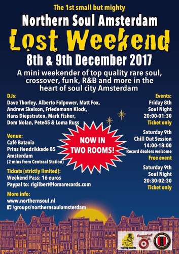 Northern Soul Amsterdam Mini Weekender