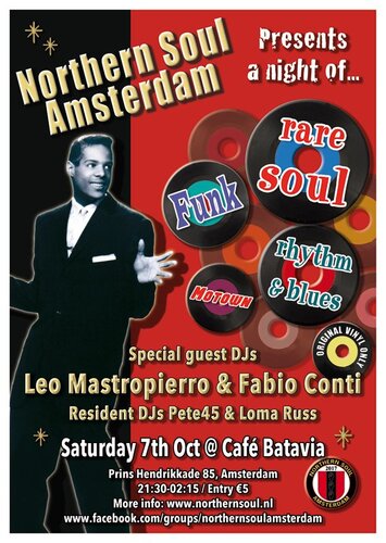 Northern Soul Amsterdam: Oct 2017