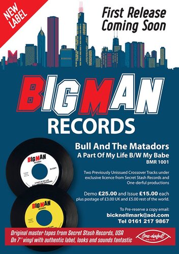 BIGMAN RECORDS NEW LABEL NEW RELEASE COMING SOON.