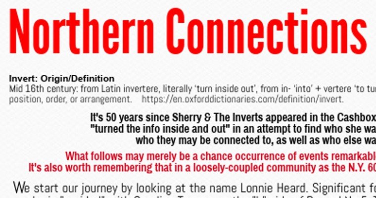 More information about "Northern Soul Connections #13 - Sherry & Inverts Neighbourhood"