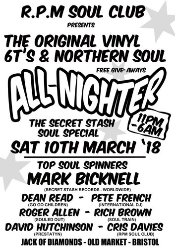 NEW ALLNGHTER MARCH 10TH BRISTOL.