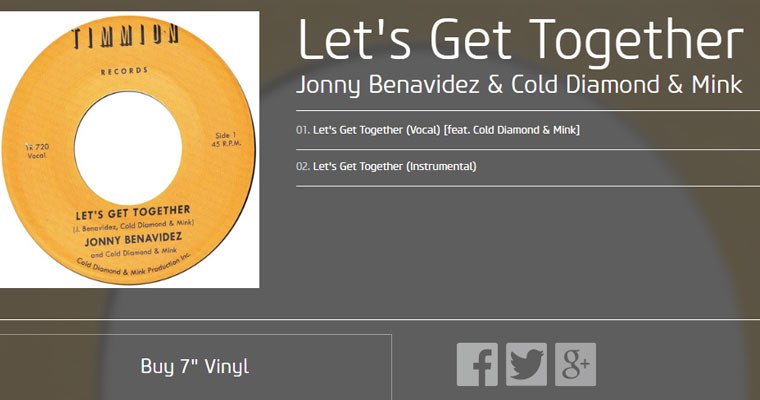 Let's Get Together - Jonny Benavidez - Timmion 45 magazine cover