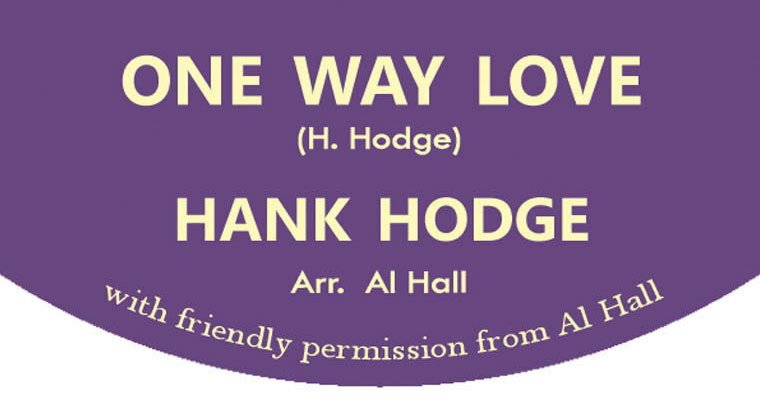 Hank Hodge - One Way Love / Thank You Girl - Tramp magazine cover