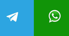 WhatsApp Sharing -Telegram Sharing image