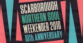 Scarborough Northern Soul Weekender 6-9th Sept 2019 image