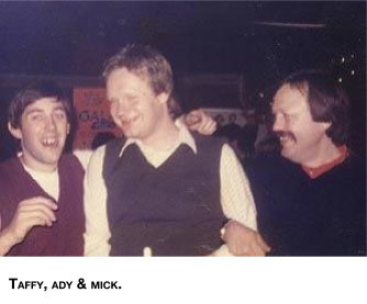 Taffy Ady and Mick 100 Club