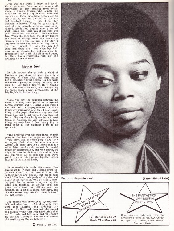 soul 1970 B&S #28 Doris Troy 3