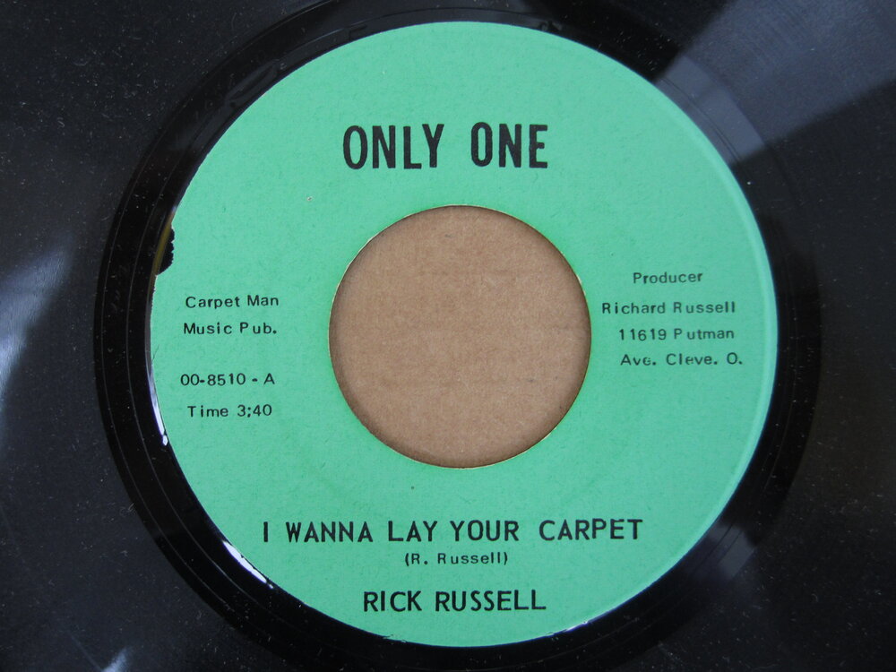 soul Rick Russell   i wanna lay your carpet ONLY ONE