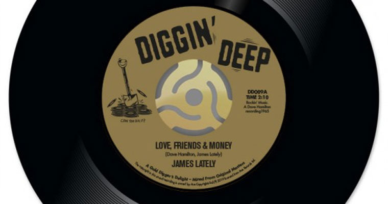 New 45 Diggin' Deep Records - James Lately & Gil Billingsley magazine cover