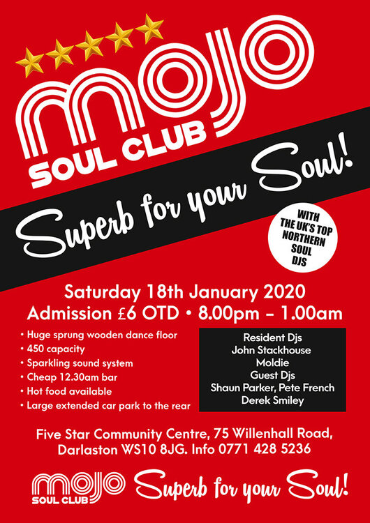 soul Mojo Club Front 18 Jan  2020